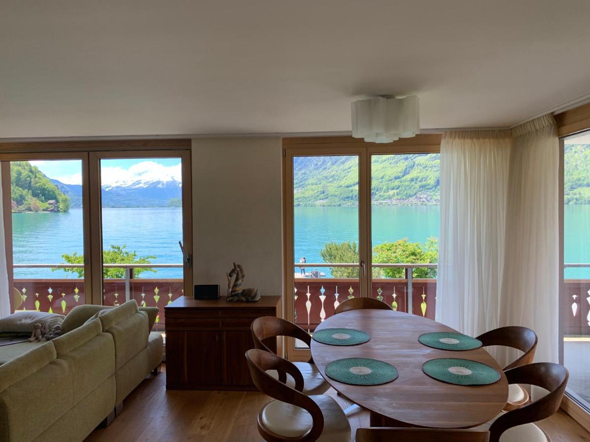 Seehaus Lake View 3-Bedroom Apartment Iseltwald Eksteriør billede